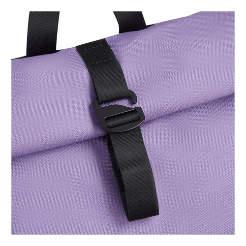 Mochila Portanotebook 15.6 Enrollable Benetton Be By Delsey Color Lavanda