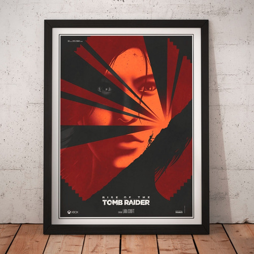 Cuadro Peliculas - Tomb Raider - Poster Movie Art