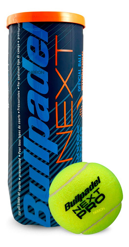 Tubo De 3 Pelotas Bullpadel Next: Oficial Premier Fpi