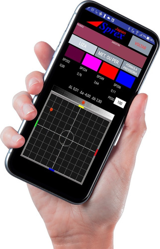 Sprexlab Sistema De Acerto De Cor Colorímetro (smartphone)