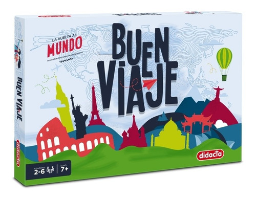 Buen Viaje La Vuelta Al Mundo Juego De Mesa Didacta Envíos 