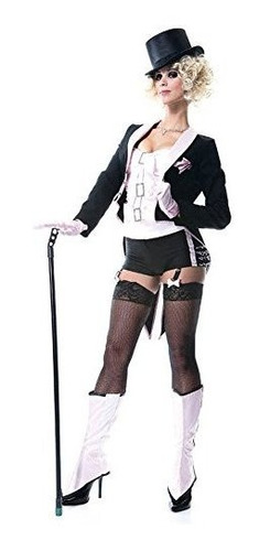 Disfraz Mujer - Paper Magic Women's French Kiss Showgirl Cos