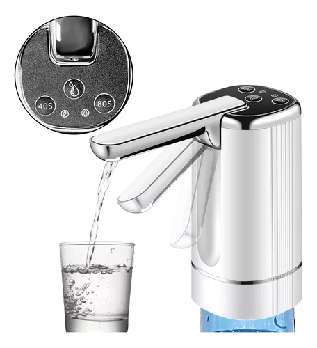 Dispensador de agua de 5 galones – Dispensador de agua manual para botellas  de 5 galones que no gotea, dispensador de bomba de agua fácil de presionar