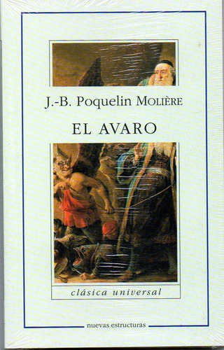 Avaro, El, De Molière. Editorial Ene, Tapa Tapa Blanda En Español