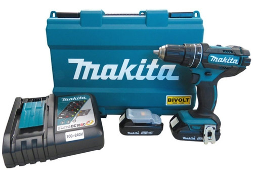 Imagem 1 de 3 de Parafusadeira Furadeira Impacto A Bateria Dhp482rae Makita