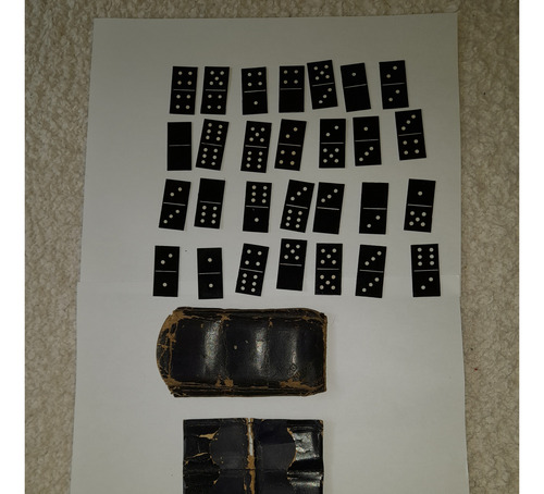Antiguo Juego Domino, De Bolsillo, De Colección (Usado)