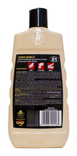 Meguiars Sellador Acrílico Sintético Cera Synthetic Sealant