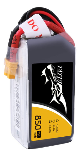 Tattu Paquete De Bateria Lipo De 14.8v 4s 75c 850mah Con Enc