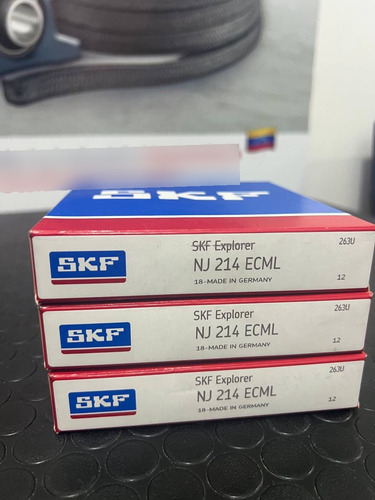 Rodamiento De Rodillos Nj 214 Ecml Marca Skf