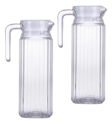 Jarra De Agua De 2 Piezas Jarra De Frascos De De 1100 Ml