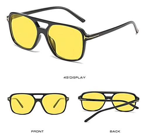 S Gafas De Sol Vintage Rectangulares Estilo Retro De