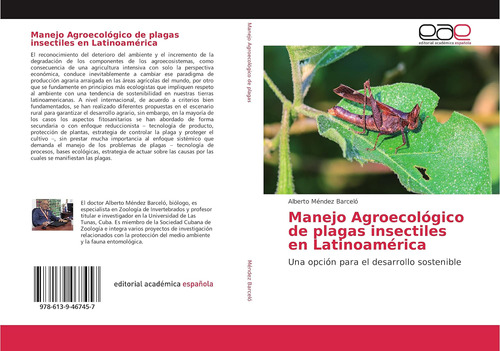 Libro: Manejo Agroecológico De Plagas Insectiles En Latinoam