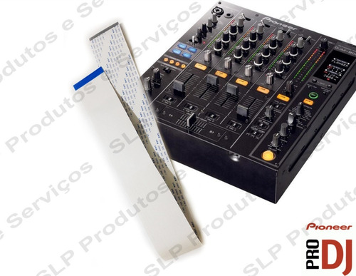 Cabo Flat Flex 30vias 30cm Pioneer Djm800 Djm-800 Cdj #3204