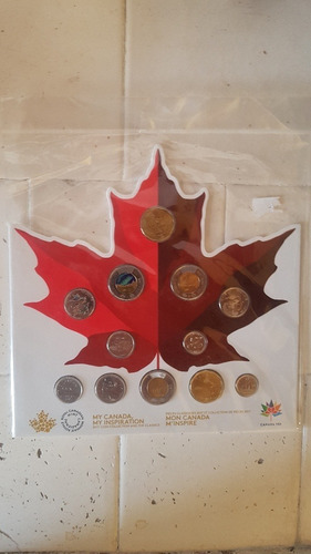 10 Moedas Royal Canadian Lacradas - Coleção My Canadian 2017