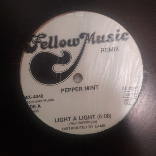 Vinilo Pepper Mint Leave Your Number Fellow Music E1