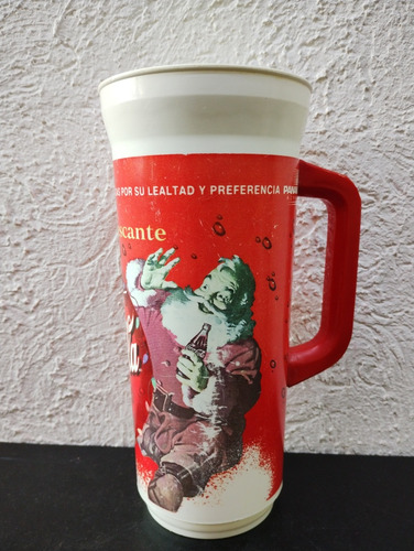 Vaso Deportivo Coca Cola Navideño Nyc Santa Claus 32oz Retro (Usado)