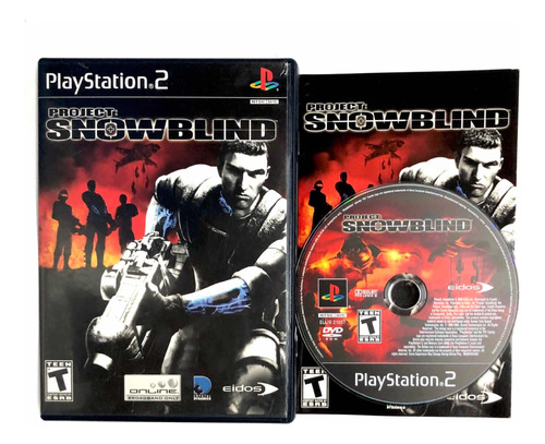Project Snowblind - Juego Original Para Playstation 2 Ntsc