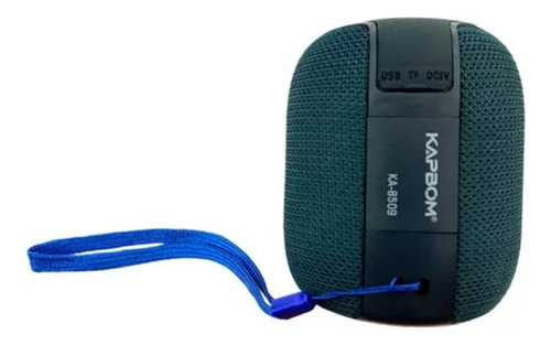 Caixa De Som Bluetooth Kapbom Qualidade Som Potente Ka-8509 Cor Azul