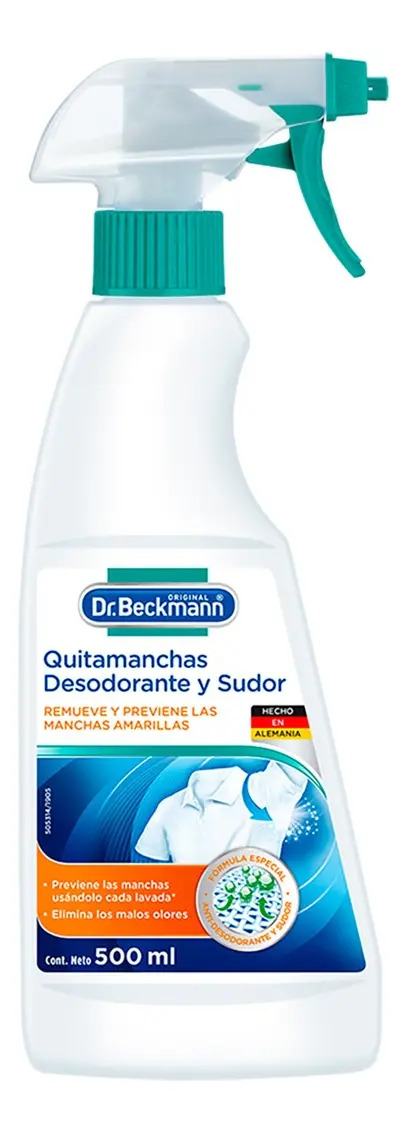 Quitamanchas Desodorante y Sudor Dr. Beckmann 500 ml