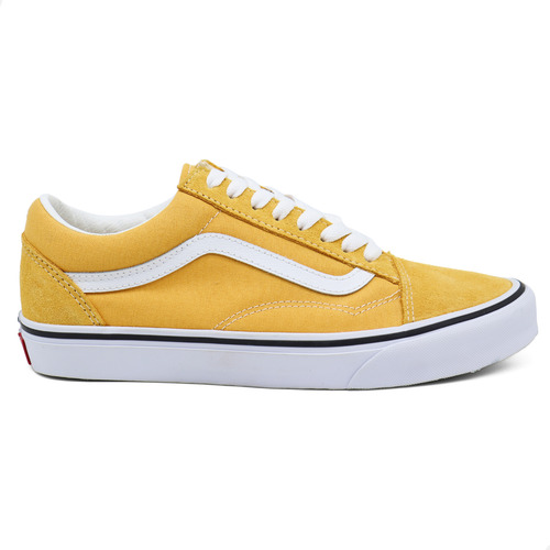 Tenis Vans Para Mujer Old Skool Amarillo Sneaker Urban Lov25