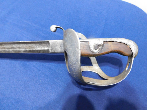 Sable Antiguo Infanteria, Hoja Alemana, Circa 1870,miralo (Usado)