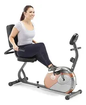 Comprar Bicicleta Estática Reclinada Marcy Con Resistencia Me-709