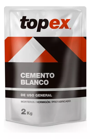  Cemento Topex Blanco 2kg