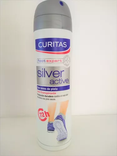 Curitas® Silver Active antitranspirante para pies 150ml