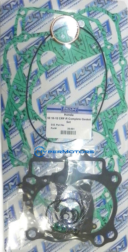 Empaques Kit Completo: Honda 250 Crf-r ( Año 2008 Al 2009 )