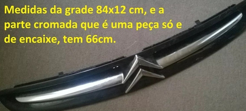 Grade Frontal Do Motor Citroen Xsara Picasso Com Emblema