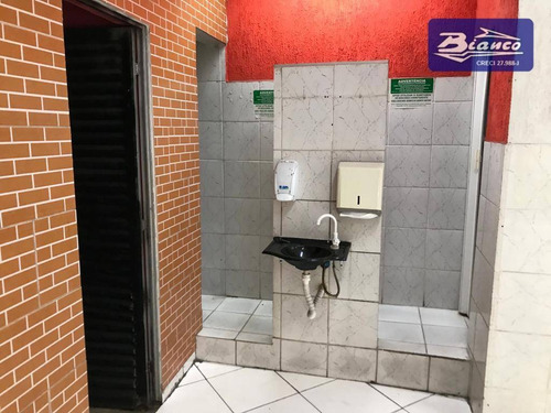 Salão Para Alugar, 150 M² Por R$ 3.700,00/mês - Jardim Cocaia - Guarulhos/sp - Sl0137