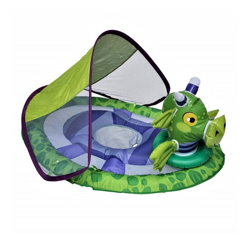 Swimways Baby Spring Float Animal Friends   Dragon Verde