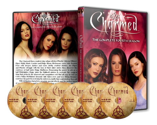 Charmed Serie Completa 8 Temporadas 1/2/3/4/5/6/7/8 Dvd Lat