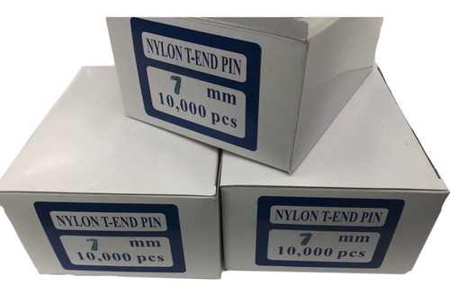 Imagen 4 de 4 de 3 Caja Plastiflecha Fina 7 Mm Con 10mil Piezas Envio Gratis