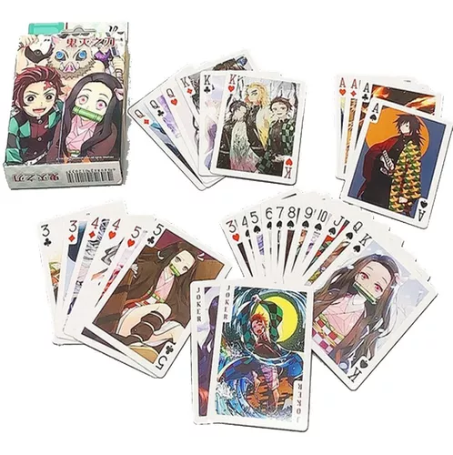  Cartas Poker Anime