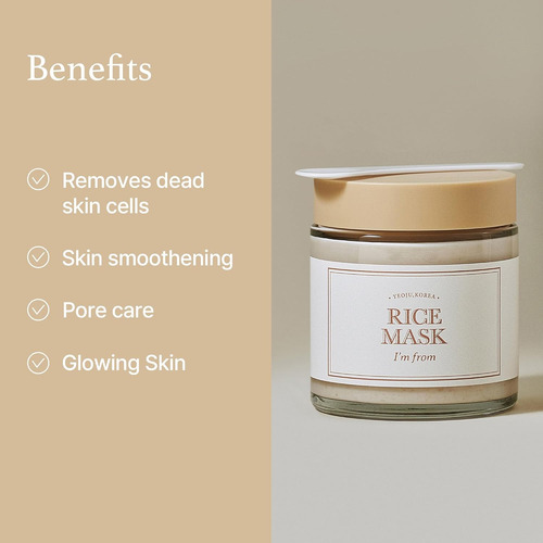 Mascarilla Facial Exfoliante Suave De 100 Ml Con Extracto De