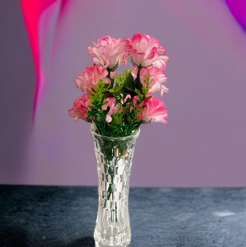 Vaso Em Vidro Transparente Para Flores Cor Transparente. Vaso Ref-hp250x-3