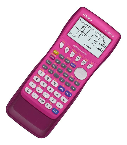 Calculadora Graficadora Casio Fx-9750gii, Rosado
