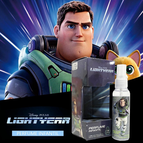 Imagen 6 de 6 de Perfume Disney Body Splash Lightyear X65ml