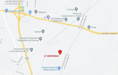 Imagen 6 de 6 de Terreno Industrial Tizayuca Huitzila 17 Hectáreas