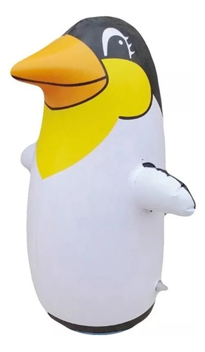 Pack 2x Mono Porfiado Inflable Grande 91cms Boxeo Pingüino