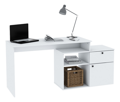 Escritorio Centro Estant Sc1260bl Blanco