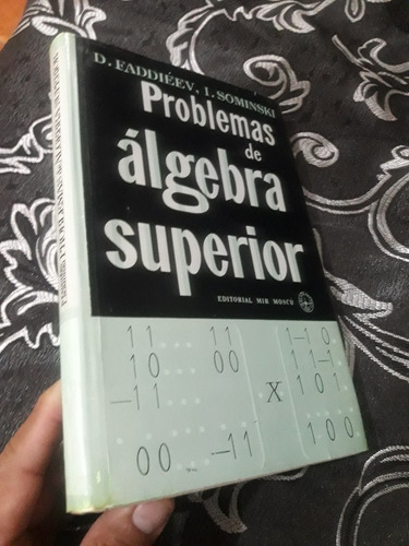 Libro Mir Problemas De Álgebra Superior Faddiéev