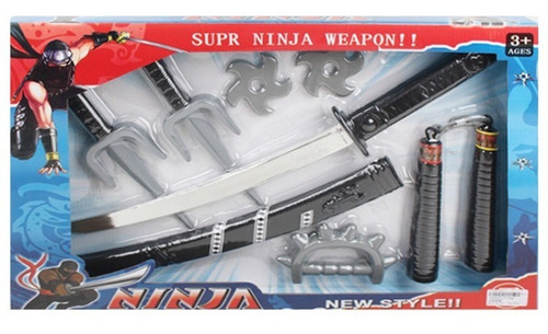 Imagen 1 de 1 de Set De Armas Ninja 1620231