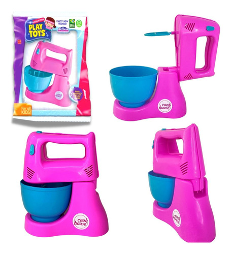 Cozinha De Brinquedo Batedeira Kit Confeiteira Infantil