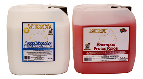 Shampoo Extracto De Frutos Rojos Y Acondiconador  Keratina