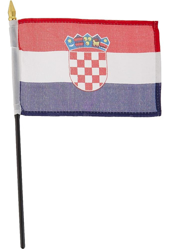 Bandera De Estados Unidos Tienda Bandera De Croacia 4 X 6 Pu