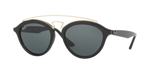 Lente Sol Ray Ban Gatsby Negro Y Dorado Mujer - Óptica Ariel