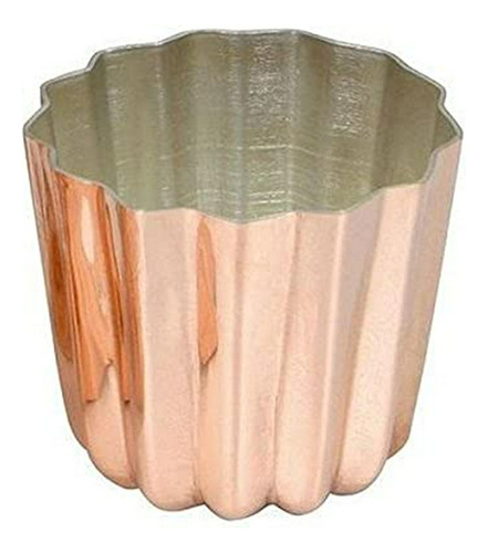 Matfer Bourgeat Cannele Copper Tin Lined Mold