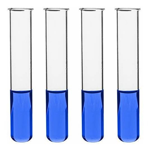 Tubos De Ensayo 50ml, Vidrio Borosilicato 3.3 - Eisco Labs